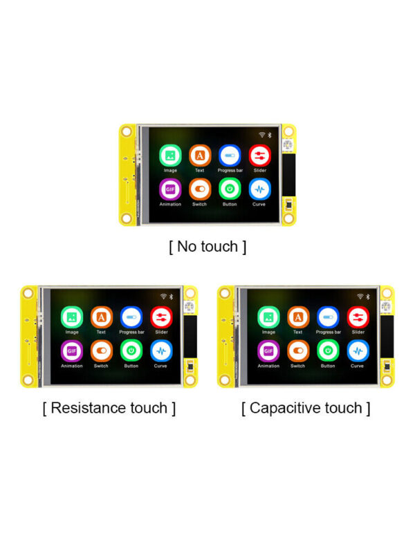 esp32 development board 2.4inch 240*320 display wifi bluetooth touch screen lvgl