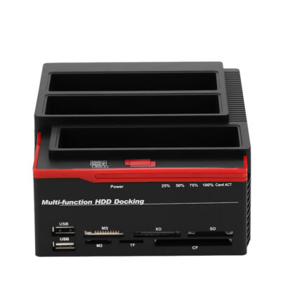 external sata ide hdd docking station 2.5''/3.5'' hard drive card reader j7c1