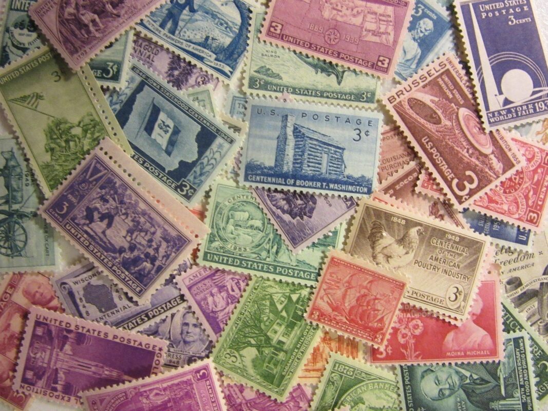 mint postage stamp lots usa 50 to 120 year old mnh vintage stamps *free shipping