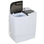 compact portable washer & dryer with mini washing machine and spin dryer