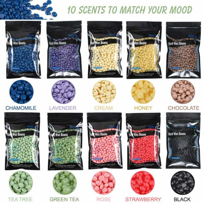 hard wax beads bean for all waxing types depilatory hair removal wamer heater