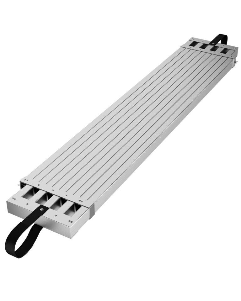 9 15 ft 440lbs capacity aluminum plank adjustable work skid proof platform