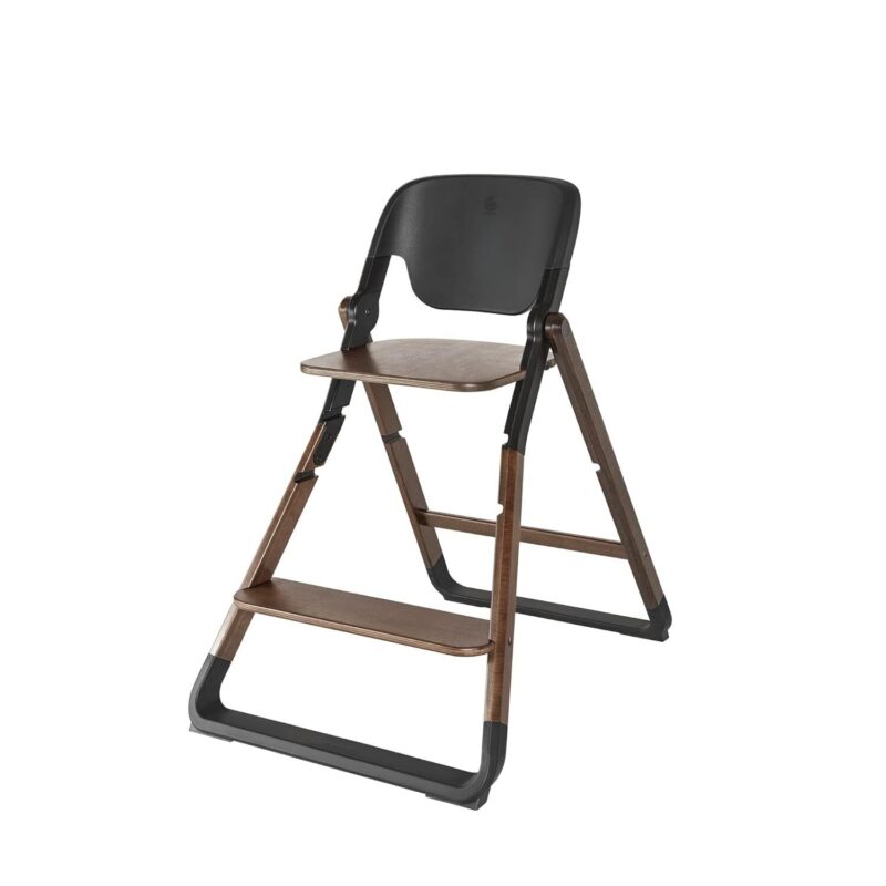 evolve baby essentials portable high chair dark wood...