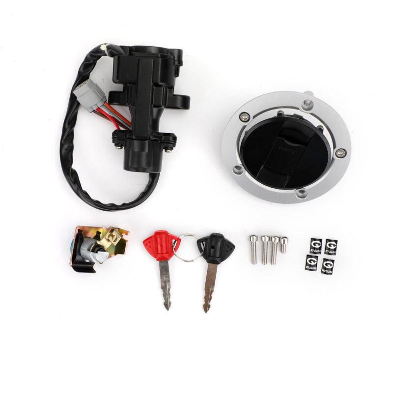 ignition switch lock kit w/ fuel gas cap 2 keys for suzuki gsxr 600 750 1000 us