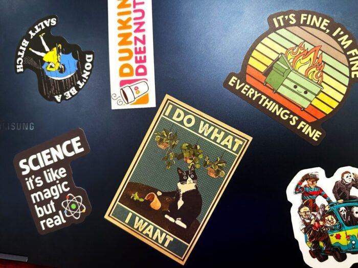 fuckometer sticker decal