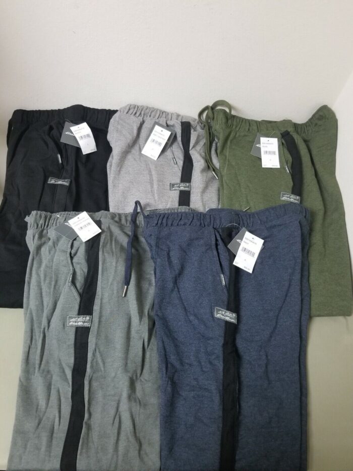 new eddie bauer mens drawstring lounge sweat pants. 5 colors. retail 59.50
