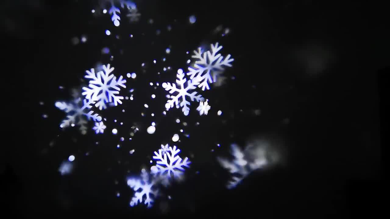 led snowflake christmas projector light fairy light xmas moving lamp home decor