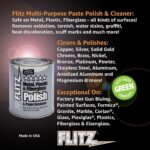 flitz metal, plastic & fiberglass polish 2lb/906g factory seconds