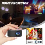 mini projector portable lcd 1080p hd home cinema phone projection