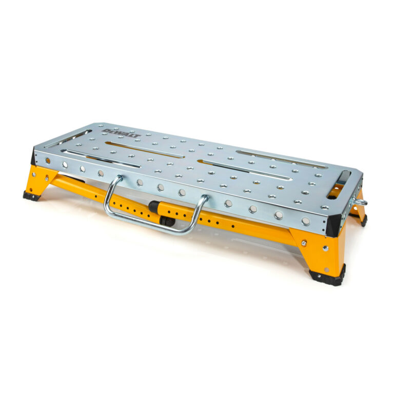 dewalt adjustable height portable steel welding table and work bench dxmf4618wt