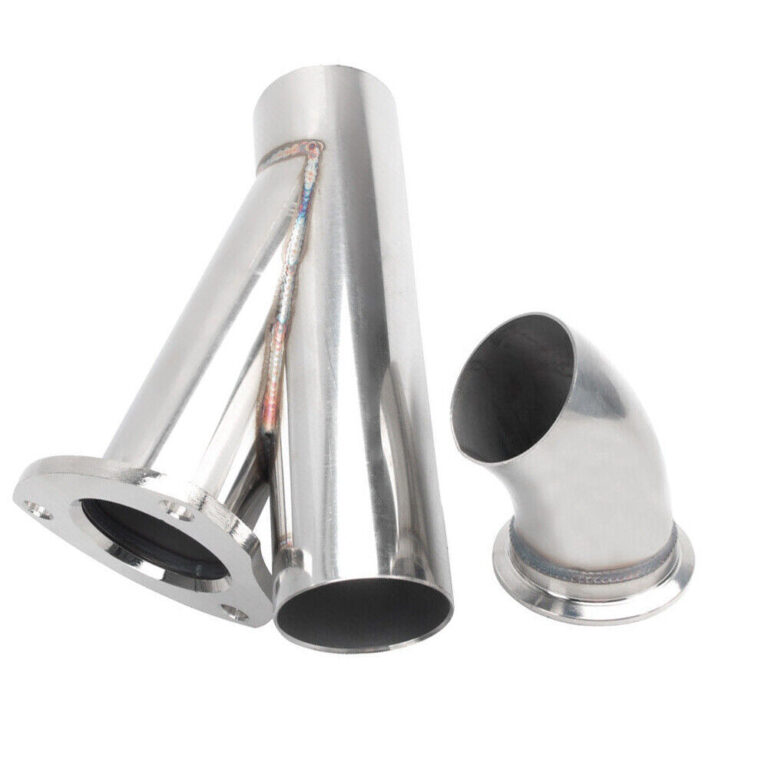 2.25" electric exhaust valve down pipe back y pipe kit w/ remote switch us new